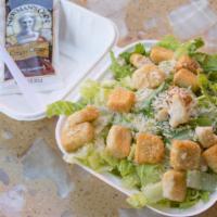 Caesar Salad · Lettuce, croutons, and Ceasar dressing.