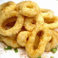 Fried Calamari Ring · 398 Calories