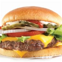 Dave'S Single® · It's our classic the way Dave intended! A juicy quarter pound of fresh, never frozen beef de...