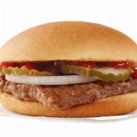 Hamburger · Just the right size hamburger - Wendy's Junior Hamburger made with 100% fresh North American...