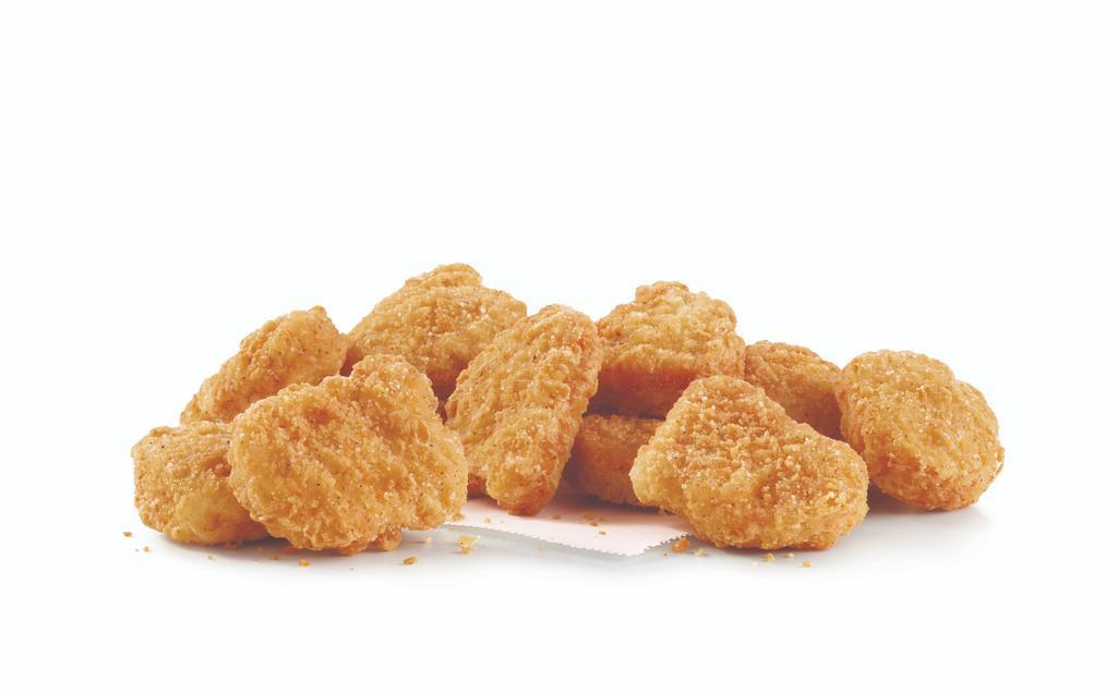 10 Pc. Crispy Chicken Nuggets · Our 100% white-meat chicken is breaded to crispy perfection and served with two of your favorite dipping sauces. Grab a 10PC Chicken Nuggets to-go!