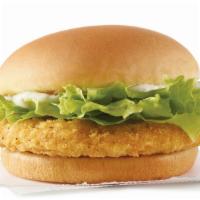 Crispy Chicken Sandwich · Order Wendy's delicious fresh fast food Crispy Chicken Sandwich to go with a tender breaded ...