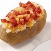Bacon Cheese Baked Potato · This hot potato is loaded with creamy cheddar cheese sauce and crisp, Applewood smoked bacon...