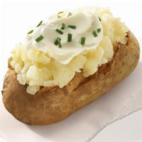 Sour Cream And Chive Baked Potato · Order this classic combination of sour cream and chives, sitting atop one of our hot, oven-b...