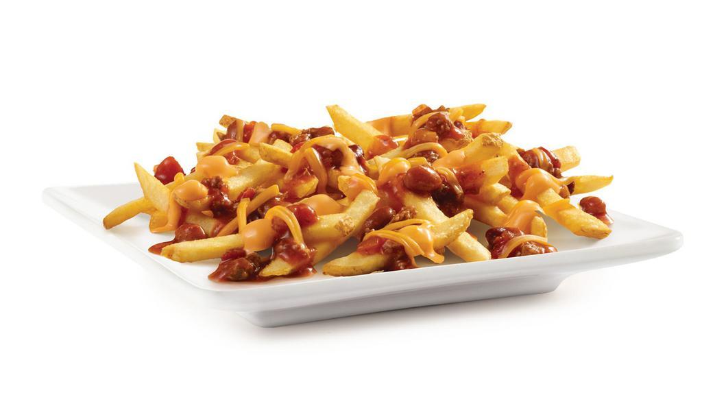 Chili Cheese Fries · What do you get when you combine Wendy’s fries with creamy cheese and our famous meaty chili? A side that’s easy to love and hard to beat. Grab an order today!