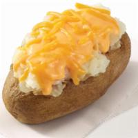 Cheese Baked Potato · Get yours oven-baked to perfection, topped with creamy cheese sauce and shredded cheddar. Cu...
