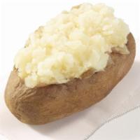 Plain Baked Potato · Hot, fluffy and baked to perfection. Oh, the satisfying simplicity! Spot-check calories or v...