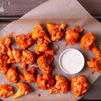 Xl Cauliflower Wings (2Lbs) · Breaded Cauliflower for a healthier vegetarian snack, with your choice of 2 flavors.