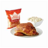 Rotisserie Chicken Meal · Whole Rotisserie Chicken (Hot), Approximately 30 oz