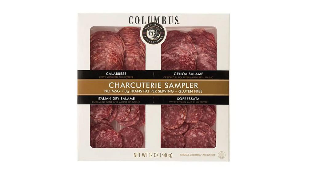 Columbus Charcuterie Sampler · 12 oz. includes Italian Dry Salami, Calabrese, Genoa Salami, Sopressata