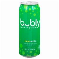 Bubly Lime Sparkling Water · 