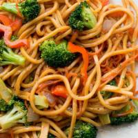 Mixed vegetable chow mein · Chow Mein with Broccoli, Bok-Choy 