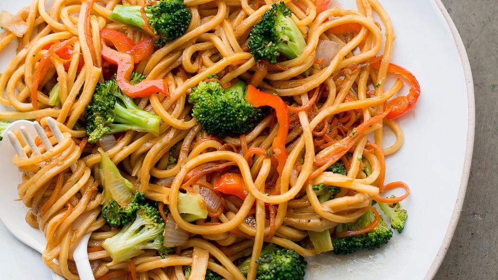 Mixed vegetable chow mein · Chow Mein with Broccoli, Bok-Choy 