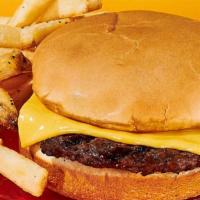 Kids Cheeseburger · Served with French Fries