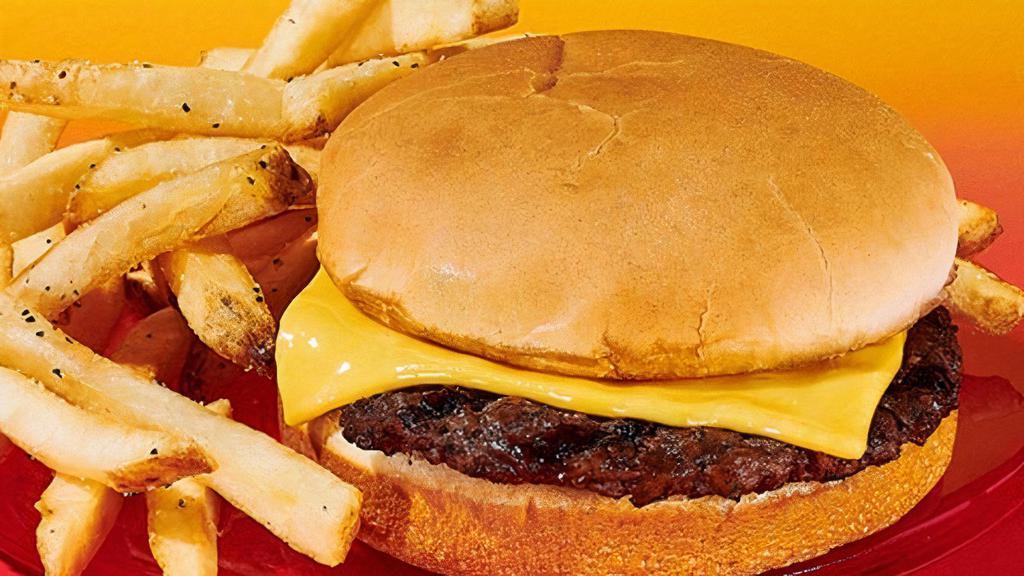 Kids Cheeseburger · Served with French Fries