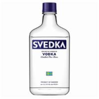 Svedka Vodka (375 Ml) · SVEDKA Vodka is a smooth and easy-drinking vodka infused with a subtle, rounded sweetness, m...
