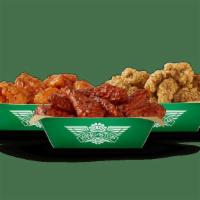100 Wings · 100 Boneless or Classic (Bone-In) wings with up to 6 flavors. (Dips not included)