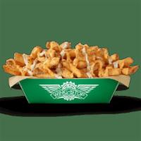Louisiana Voodoo Fries · Our fries are cut fresh from Idaho® potatoes, in every restaurant. Served with cheese sauce,...