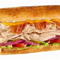 #31 Clubhouse Melt · 1/4 lb. of hot turkey, bacon & melted cheddar with mayo, served Togo's Style