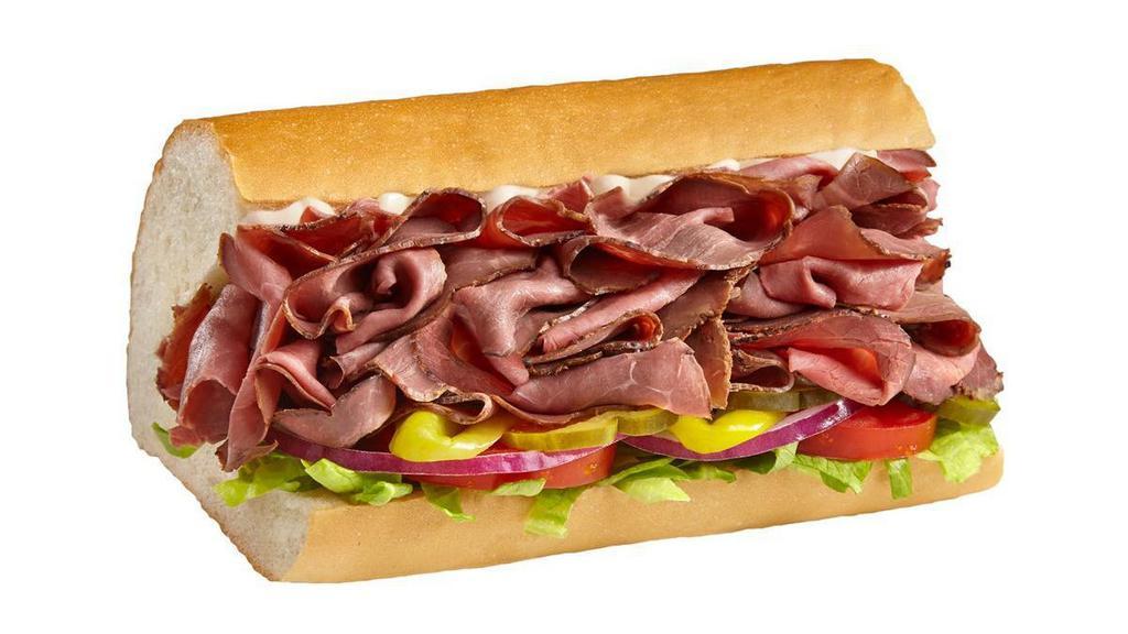 #7 Roast Beef - Hot · 1/4 lb. of hot roast beef with mayo, served Togo’s Style