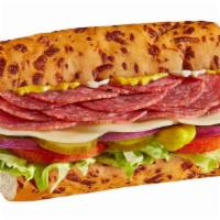 #23 Salami & Provolone · 1/4 lb. of dry salami with mayo & mustard. Served Togo's Style