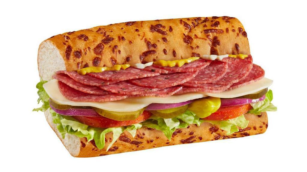 #23 Salami & Provolone · 1/4 lb. of dry salami with mayo & mustard, served Togo’s Style