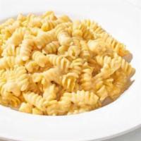 Catering Mac 'N' Cheese · Our creamy cheese sauce served over fusilli.