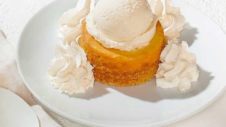 BUTTER CAKE · Trust us... just try it! Served warm with housemade whipped cream. Available with Vanilla Häagen Dazs.