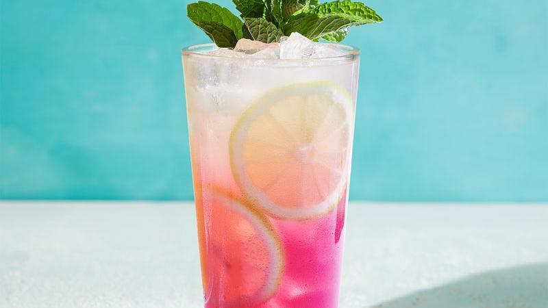 Desert Pear Lemonade · Our signature lemonade with sweet floral combinations of ripe pear and the fruit of prickly pear cactus with fresh mint.