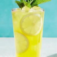 Golden State Lemonade · California sunshine in a glass! Our beautiful golden-hued lemonade with antioxidant rich Tur...