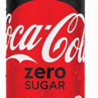 Coke Zero Sugar · The refreshing taste of Coca-Cola, without any of the sugar.