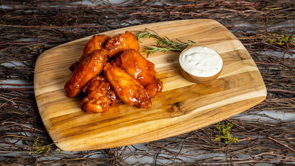 One For The Honey · Guaranteed to bring on the Chicken Dance with these sweet honey sriracha wings cooked with sriracha honey glaze.