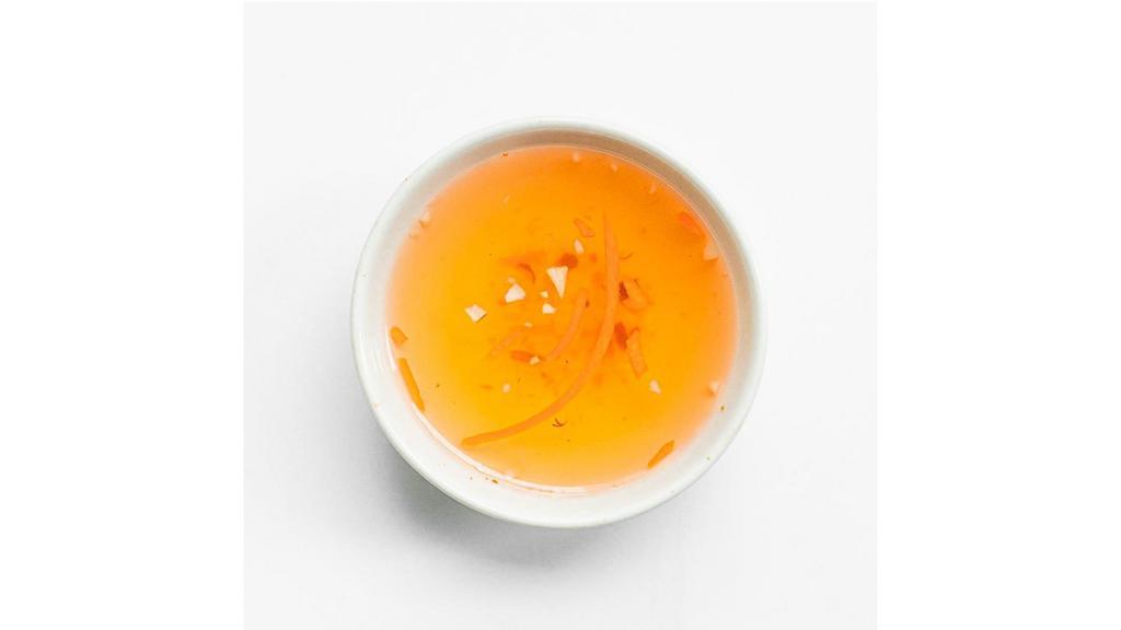 Vietnamese Vinaigrette · Traditional fish sauce with lime and red pepper.