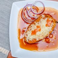 Chile Relleno · Specify in notes section choice of tortillas: Flour or Corn