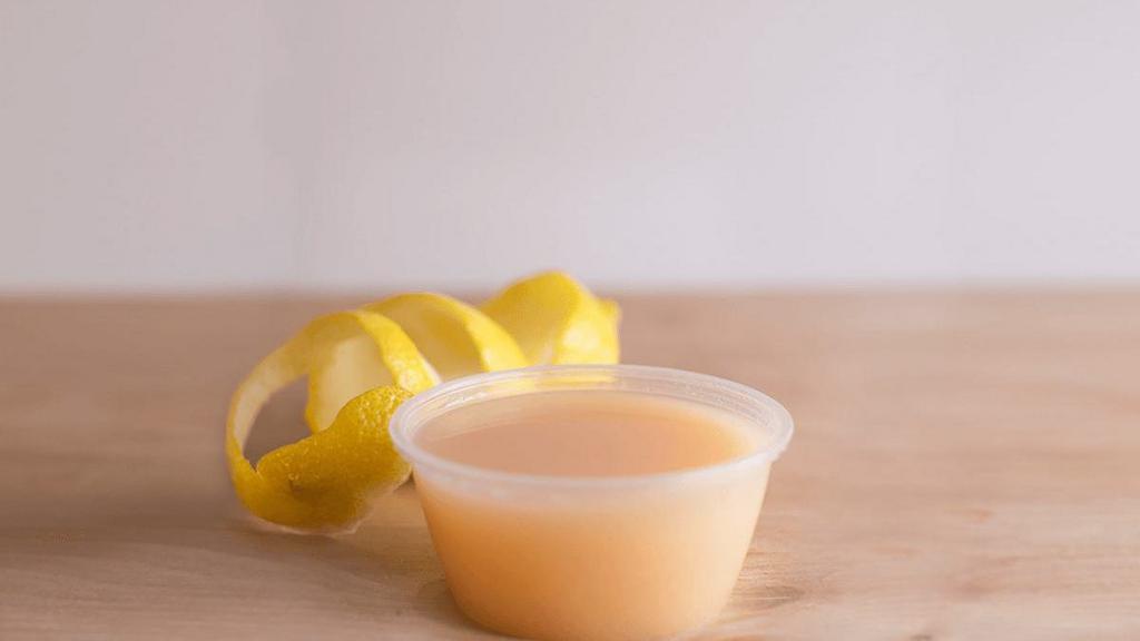 Ginger Shot · An energizing boost of ginger & lemon. 40 cal.