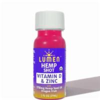 Lumen Vitamin D and Zinc Shot (Bottled) · Get 375% DV Vitamin D3 (3,000 IU) and 100% DV Zinc in this shot. With hemp, ginger, dragon f...