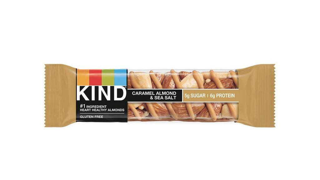 Kind Bar - Caramel Almond Sea Salt · Low in sugar with 5g, salted caramel indulgences is packed with nutritionally dense almonds.