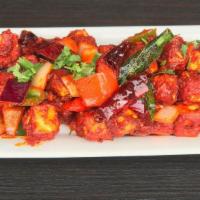 Paneer 65 · Paneer cubes marinated in South Indian spices and deep fried