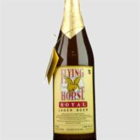Flying Horse Royal Lager Beer (22 OZ BTL) · 