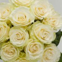 White Rose Bunch · 12 Stem White Roses