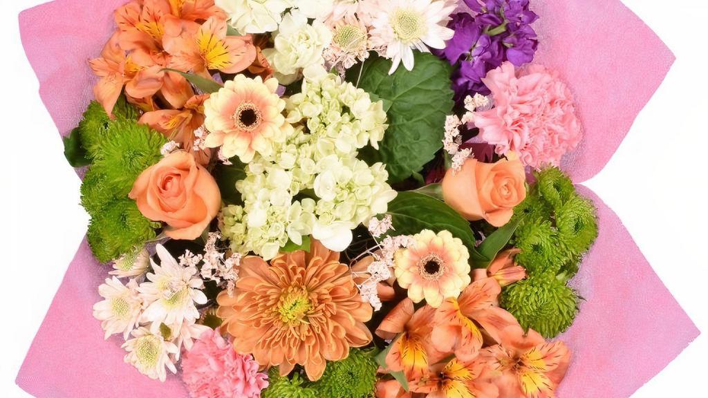 Bouquet of the Month · Mixed flower bouquet, flowers and colors may vary depending on the season