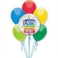 Birthday Balloon Bouquet · Includes 18