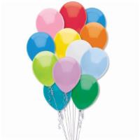 Dozen Latex Balloons · Colors may vary