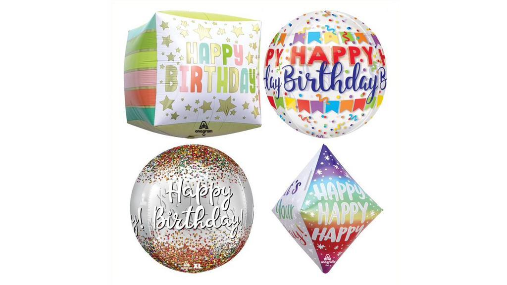 Birthday Bubble Balloon · Style may vary