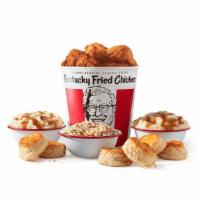 12 Piece Meal · 12 pieces of our freshly prepared chicken, available in Original Recipe or Extra Crispy, 6 b...