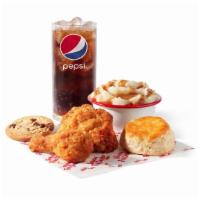 2 Pc. Drum & Thigh Fill Up · A drumstick & thigh, available in Original Recipe, Extra Crispy, or Kentucky Grilled, 1 side...