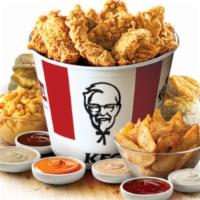 12 Tenders Meal · 12 Extra Crispy Tenders, 2 large sides of your choice, 6 biscuits, and 6 dipping sauces. (26...