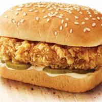 Chicken Little · A Chicken Little sandwich, with a dipping sauce of your choice. (300-540 cal.)
