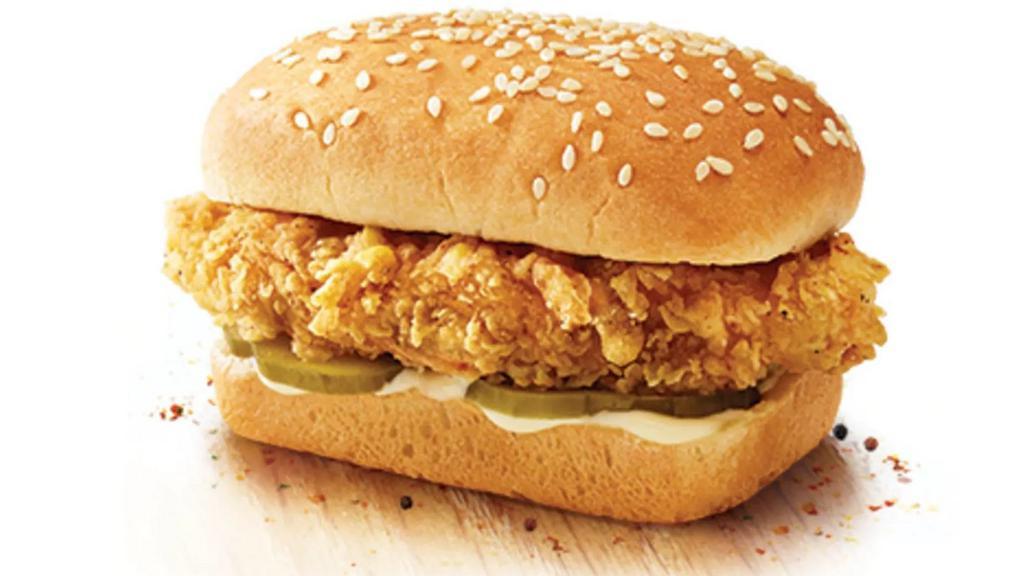 Chicken Little · A Chicken Little sandwich, with a dipping sauce of your choice. (300-540 cal.)