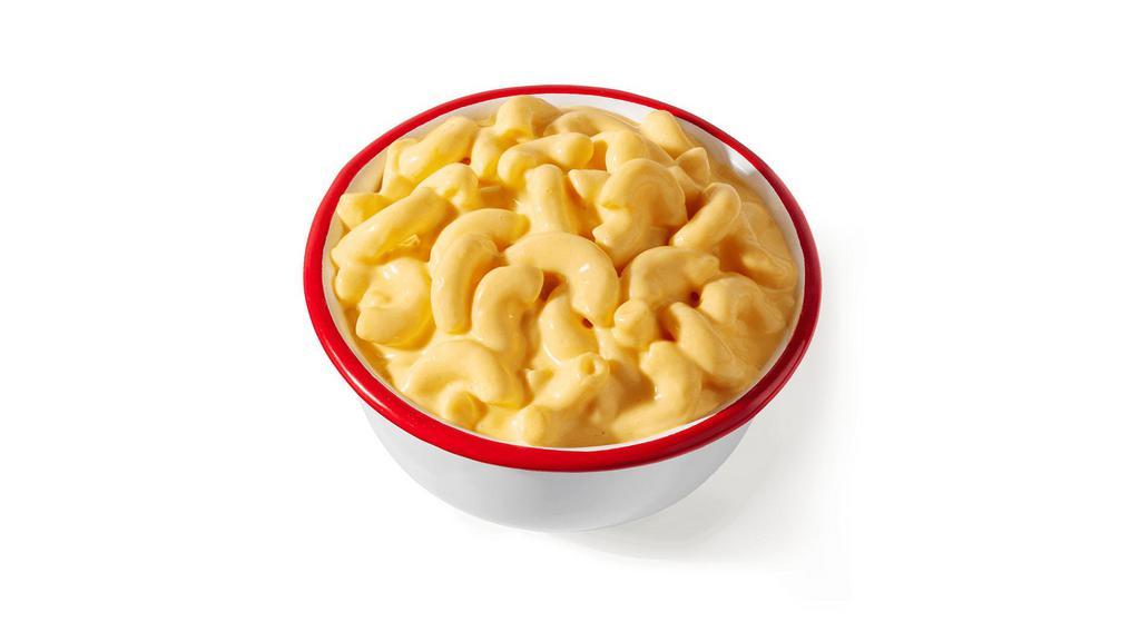 Mac & Cheese · Elbow macaroni covered in a rich, creamy cheddar cheese sauce.